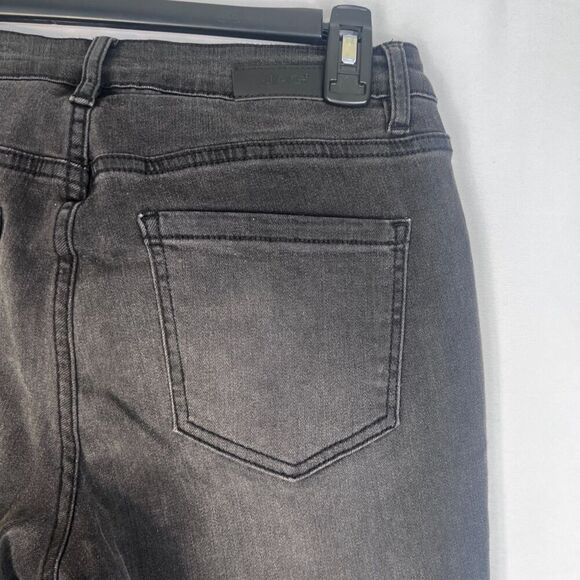 Jag Jeans Light Black Floral Embroidered Boho Skinny Jeans Size 6/28 - Picture 5 of 10